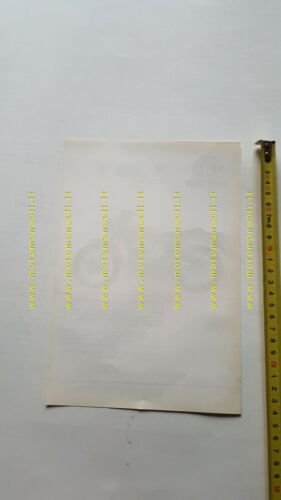 Motobi 125 Leoncino 1970 depliant originale moto italiano brochure