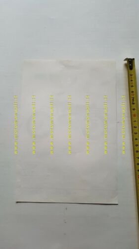 Motobi 125 Leoncino Cross 1970 depliant originale moto italiano brochure