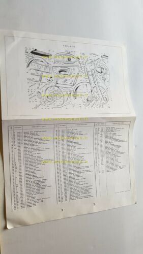 MOTOBI 48 Sport 4 Marce 1964 catalogo ricambi originale spare …