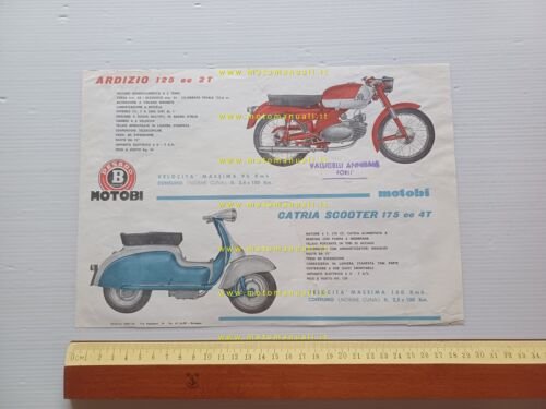 Motobi Catria-Catria Scooter 175 - Imperiale-Ardizio 125 depliant originale