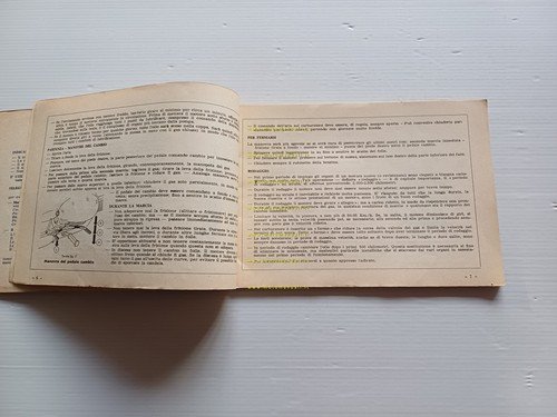 Motobi Imperiale 125 manuale uso manutenzione con catalogo ricambi originale