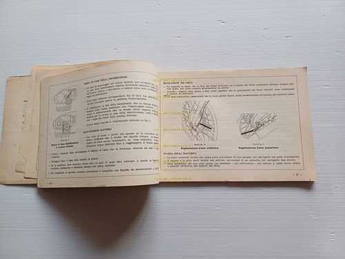 Motobi Imperiale 125 manuale uso manutenzione con catalogo ricambi originale