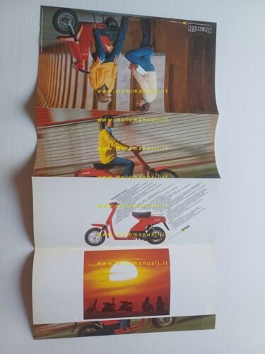 Motobi S 50 Scooter depliant italiano originale