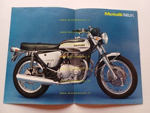 Motobi Tornado 650 S depliant italiano originale