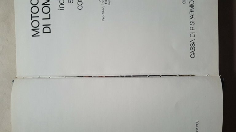 Motociclette di Lombardia. Industria, sport, costume - 1983 - Cariplo