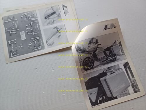 Motoplast catalogo carenature moto 1980 circa depliant italiano originale