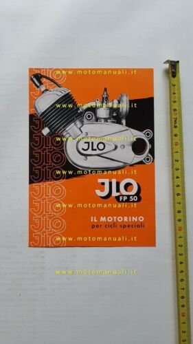 Motore Jlo FP 50 anni 50 depliant Italiano originale brochure