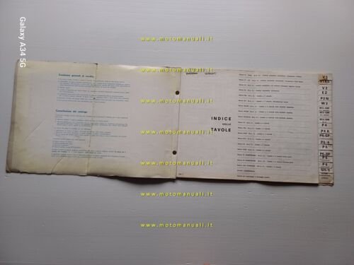 Motori Minarelli catalogo generale ricambi tutti motori 1974 originale