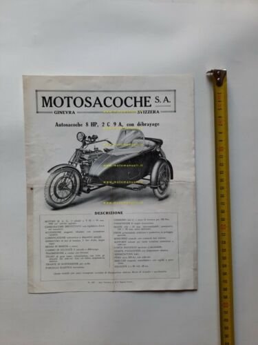 Motosacoche Autosacoche 8 HP - 2C 10 E 45 HP …