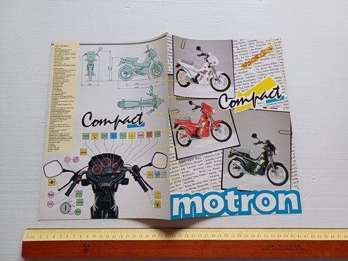 Motron 50 Compact TUBONE 1989 depliant italiano originale