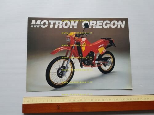Motron Oregon 50 1986 depliant italiano originale