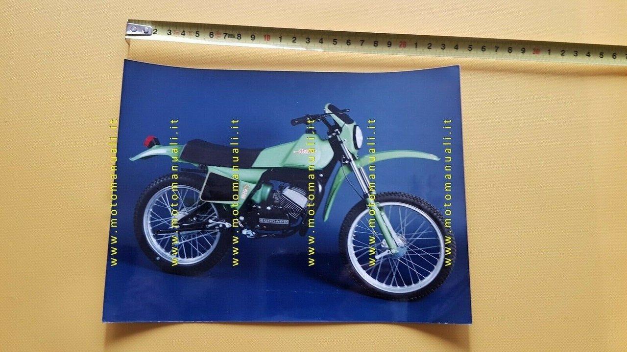 MTV 50 Cross Zündapp 1979 foto originale moto cartella stampa …