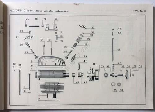 MV Agusta - Motoleggera 175 cc - Catalogo parti ricambio … | Immagine Gallery 2