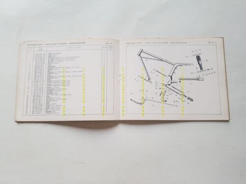 MV Agusta 125 Centomila - EL 1963 catalogo ricambi originale …
