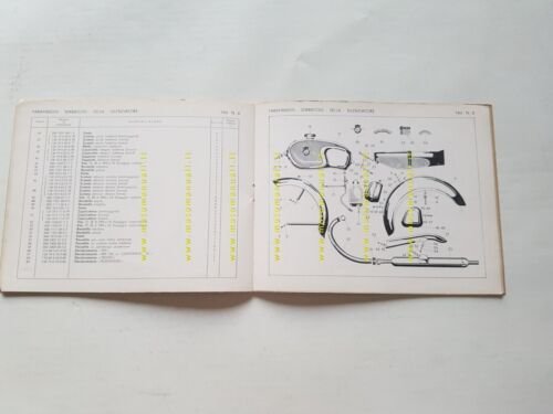 MV Agusta 125 Centomila - EL 1963 catalogo ricambi originale …