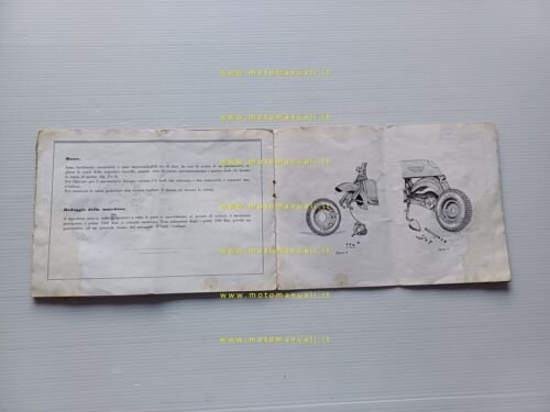 MV Agusta 125 Ovunque Scooter anni 50 manuale uso manutenzione …