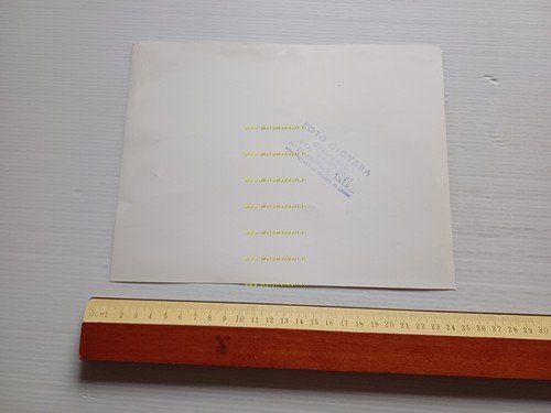 MV Agusta 125 TR 1955 foto cartella stampa originale