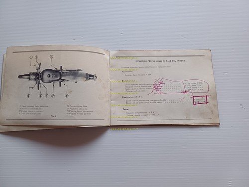 MV Agusta 125 TR Turismo Rapido 1954 manuale uso manutenzione …