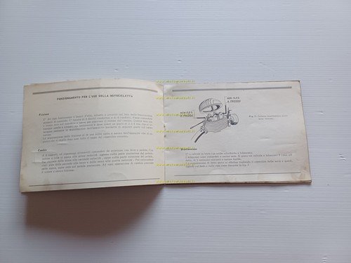 MV Agusta 125 TR Turismo Rapido 1954 manuale uso manutenzione …