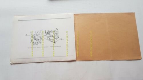 MV Agusta 125 Turismo 1949 manuale uso manutenzione originale owner's …