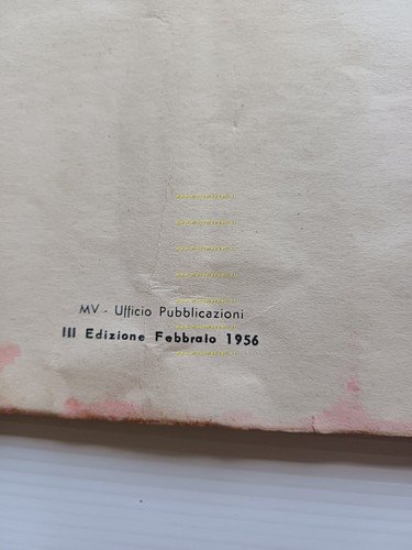 MV Agusta 175 C.S. Sport 1956 manuale uso manutenzione libretto …