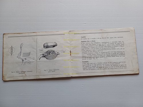 MV Agusta 175 C.S. Sport 1957 manuale uso manutenzione libretto …