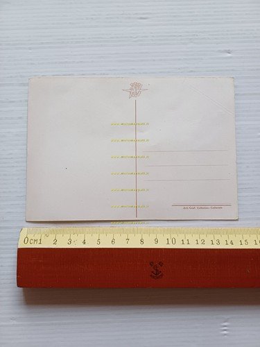 MV Agusta 20 campionati del mondo 1961 cartolina originale