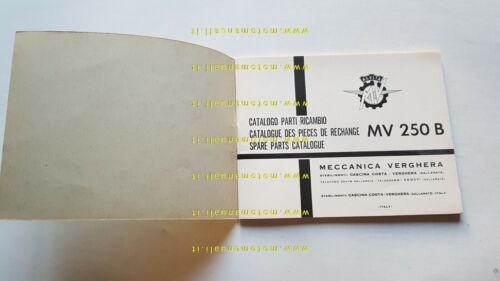 MV Agusta 250 B 1969 catalogo ricambi originale genuine spare …