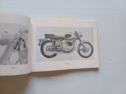 MV Agusta 250 B 1969 manuale uso manutenzione libretto originale …