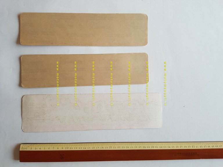 MV AGUSTA 3 adesivi originali moto anni 70 no depliant …