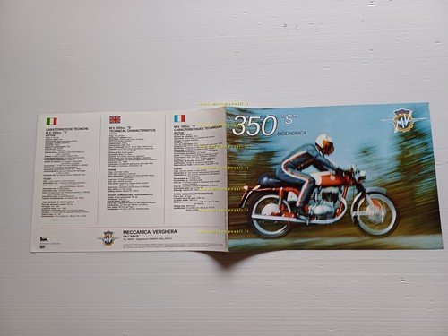 MV Agusta 350 B Sport 1a serie acc. puntine 1971 …