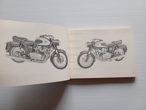MV Agusta 600 4C 1968 manuale uso manutenzione originale owner's …