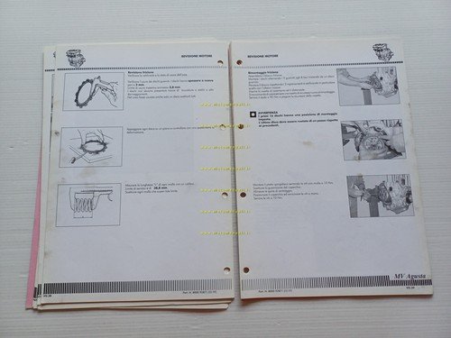 MV Agusta 750 F4 Serie Oro - Strada 1999 manuale …