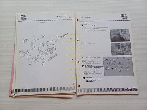 MV Agusta 750 F4 Serie Oro - Strada 1999 manuale …