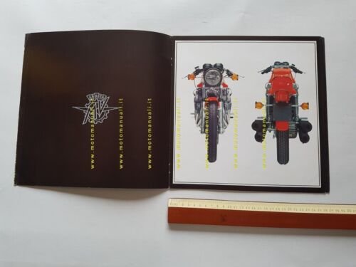 MV Agusta 750 S America 1975 depliant INGLESE originale brochure