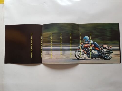 MV Agusta 750 S America 1975 depliant INGLESE originale brochure