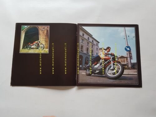 MV Agusta 750 S America 1975 depliant INGLESE originale brochure
