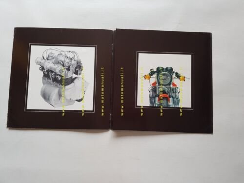 MV Agusta 750 S America 1975 depliant INGLESE originale brochure