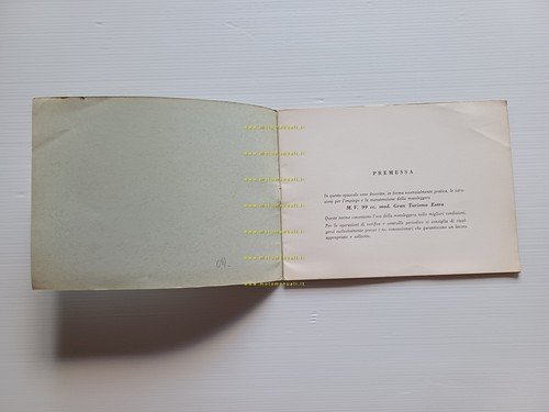 MV Agusta 99 Checca Gran Turismo Extra - Sport 1960-61 …