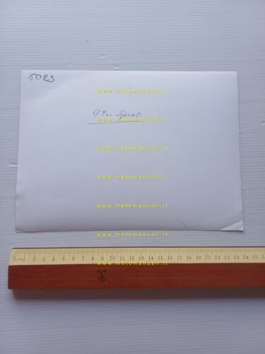 MV Agusta 99 Sport foto cartella stampa originale press photo