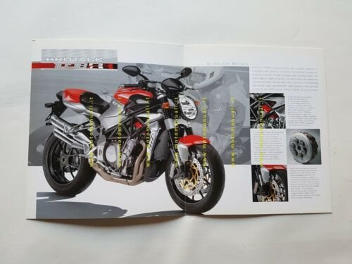MV Agusta Brutale 1078 RR 2008 depliant Italiano originale