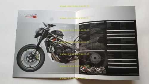 MV Agusta Brutale 1090 R 2010 depliant originale