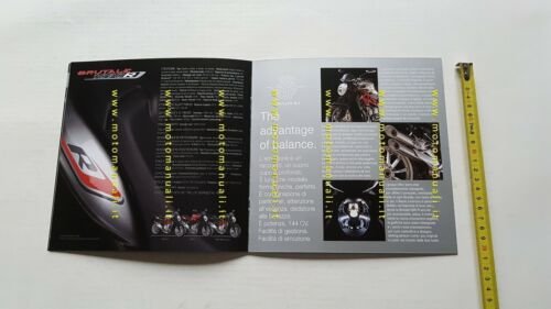 MV Agusta BRUTALE 1090 RR-1090 R -1090 2013 depliant originale …