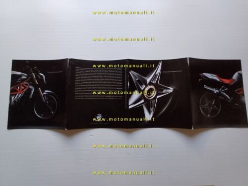 MV Agusta Brutale 910 2007 depliant ITALIANO originale brochure