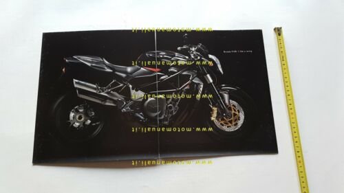 MV Agusta Brutale 910 R 2008 depliant INGLESE originale ENGLISH …