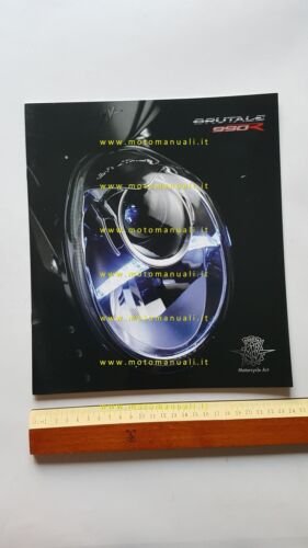 MV Agusta Brutale 990 R 2010 depliant italiano originale