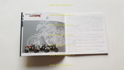MV Agusta Brutale 990 R 2010 depliant italiano originale
