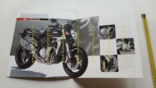 MV Agusta Brutale R 989 2008 depliant Inglese originale ENGLISH …