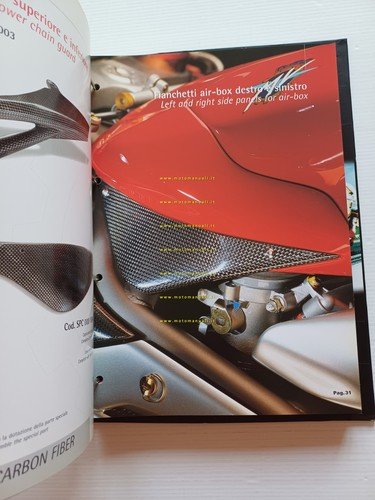 MV Agusta catalogo 2001 parti speciali concessionari originale