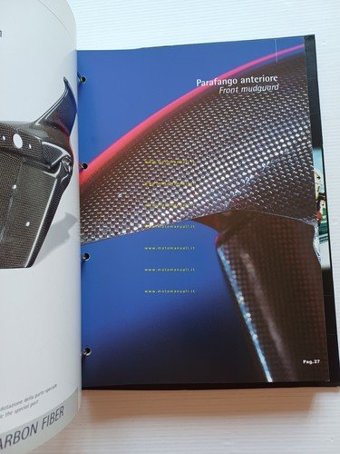 MV Agusta catalogo 2001 parti speciali concessionari originale